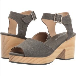 Denim platform sandals 9,5 Kelsi Dagger Brooklyn